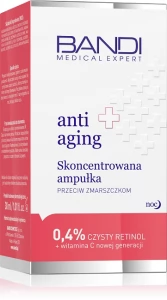 Skoncentrowana ampuka przeciw zmarszczkom z retinolem