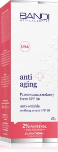 Anti-wrinkle soothing cream SPF50